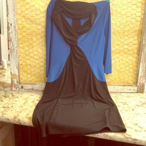 Formal swirl dress